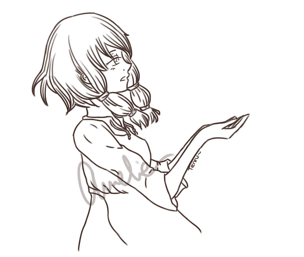 Tenru Lineart by AmelieMauMau on DeviantArt