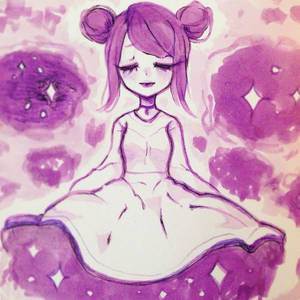 Purple cosmos