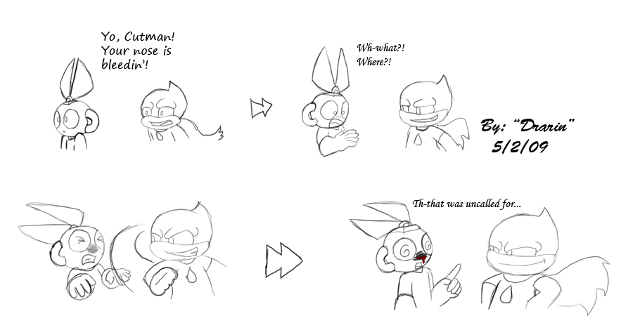 Bleeding Nose Joke by Drarin1