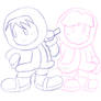 Ice Climbers Doodle