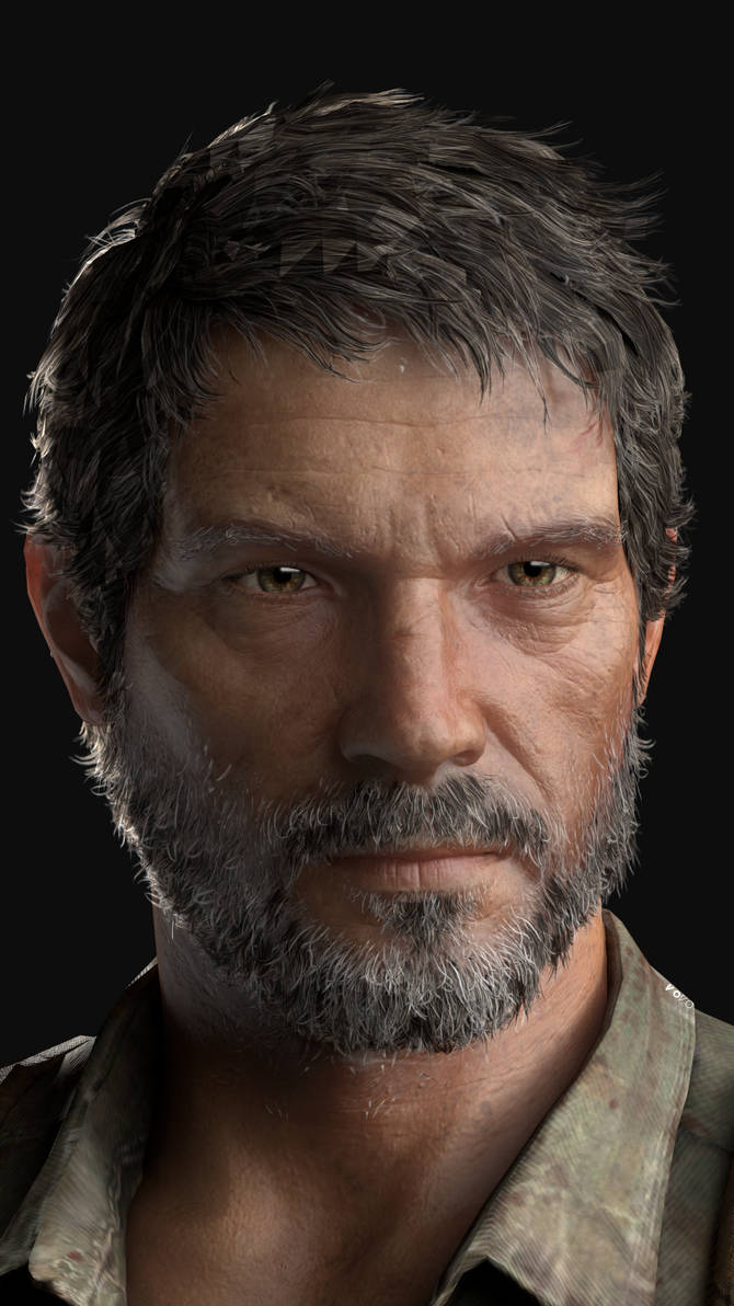 Joel (The Last of Us) Render by Elemental-Aura on DeviantArt