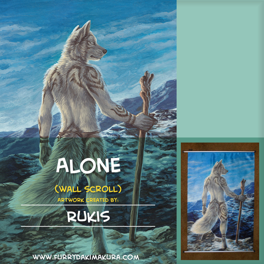 Alone Wall Scroll by Rukis