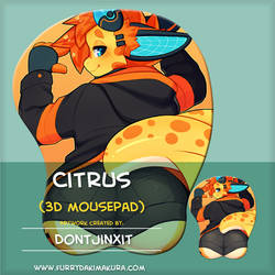 Citrus 3D Mousepad