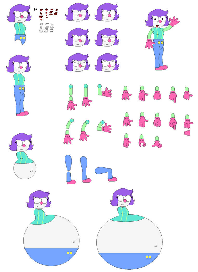 Pudgy Character Builder by ThatArtistThatStinks on DeviantArt