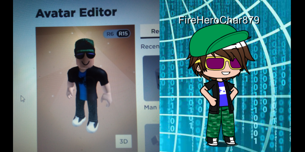 Roblox Look Vs Gacha Club Look By Char879 On Deviantart - how to join a club in roblox