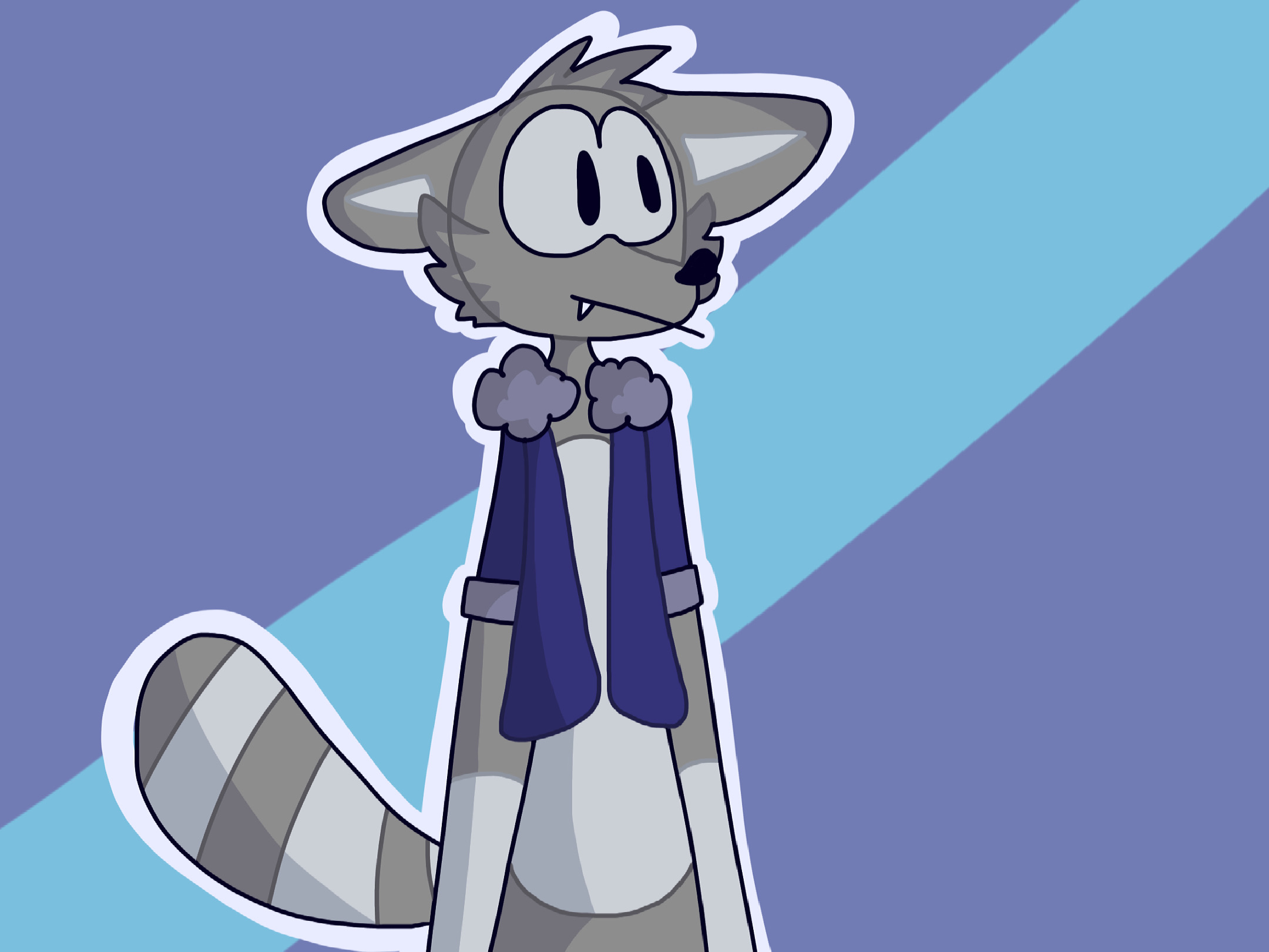 Fat Raccoon man by funfourstudios on DeviantArt