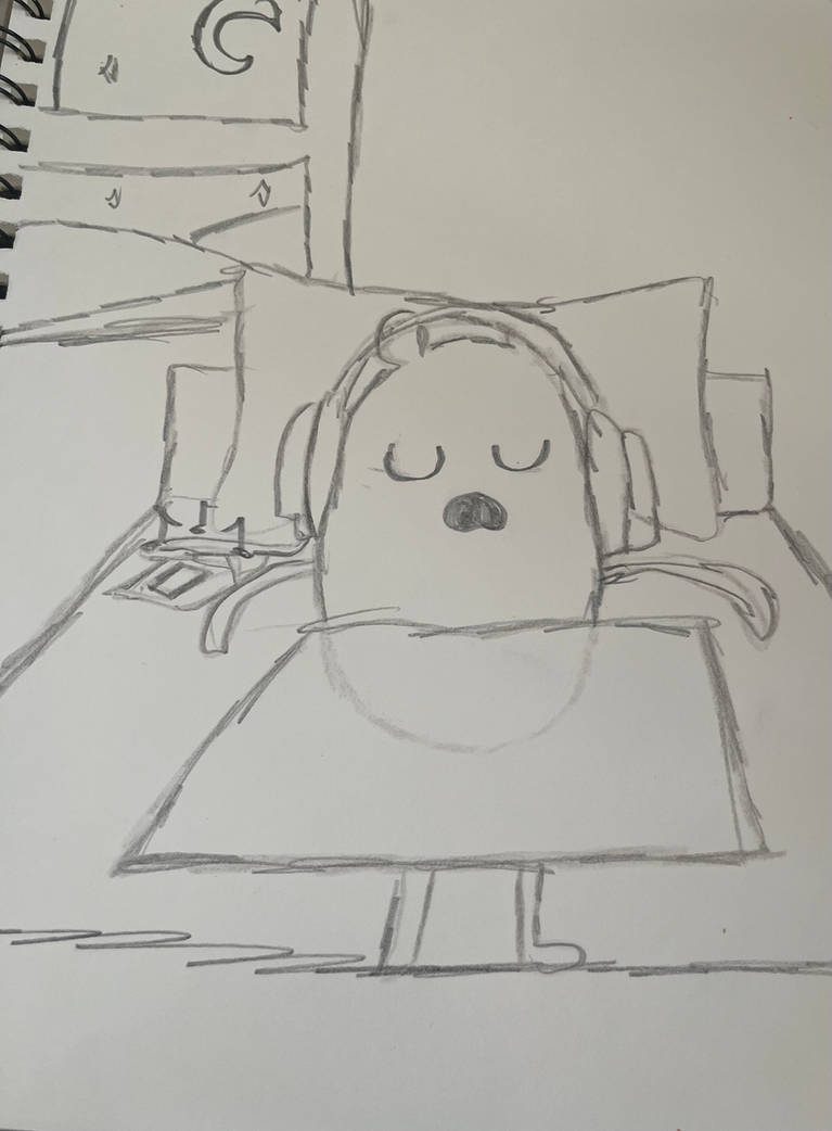 Dimwit Sleeping by B4Plays on DeviantArt