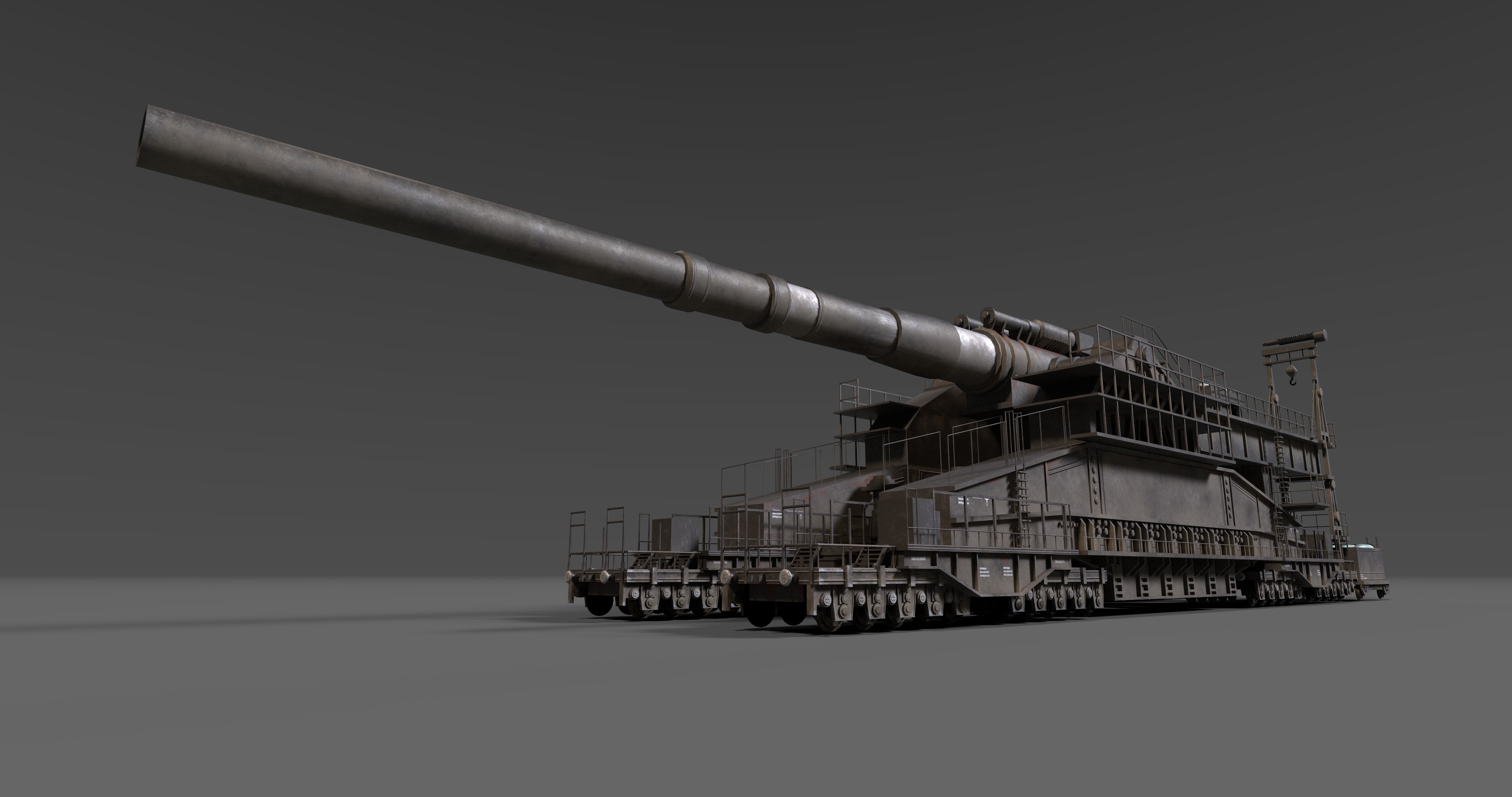 Schwerer Gustav Railway Gun by Wu-Gene on DeviantArt