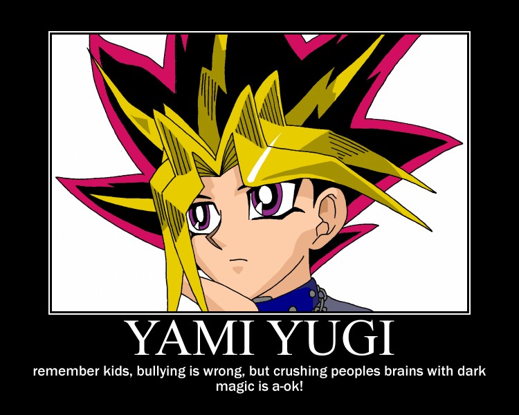 yami yugi motivational poster