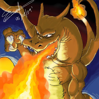 Charizard Raging Raging charizard by dragonfetus on DeviantArt