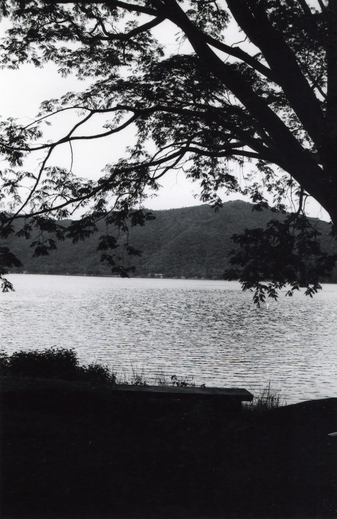 Vista a la laguna del llanto