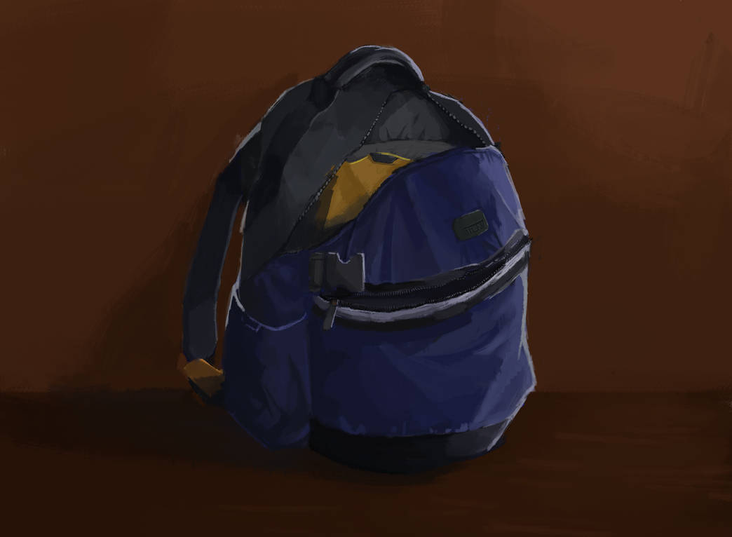 Backpack still life by samareye987 on DeviantArt