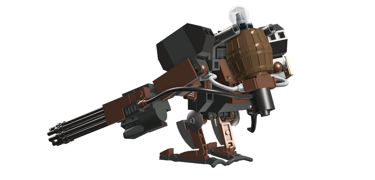 Mech Back Side Dwarf Mech Back View by MichaelLeonhardt on DeviantArt