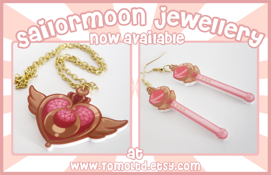 Sailormoon Jewellery - NOW IN STORE!!!