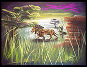 African Scene no1