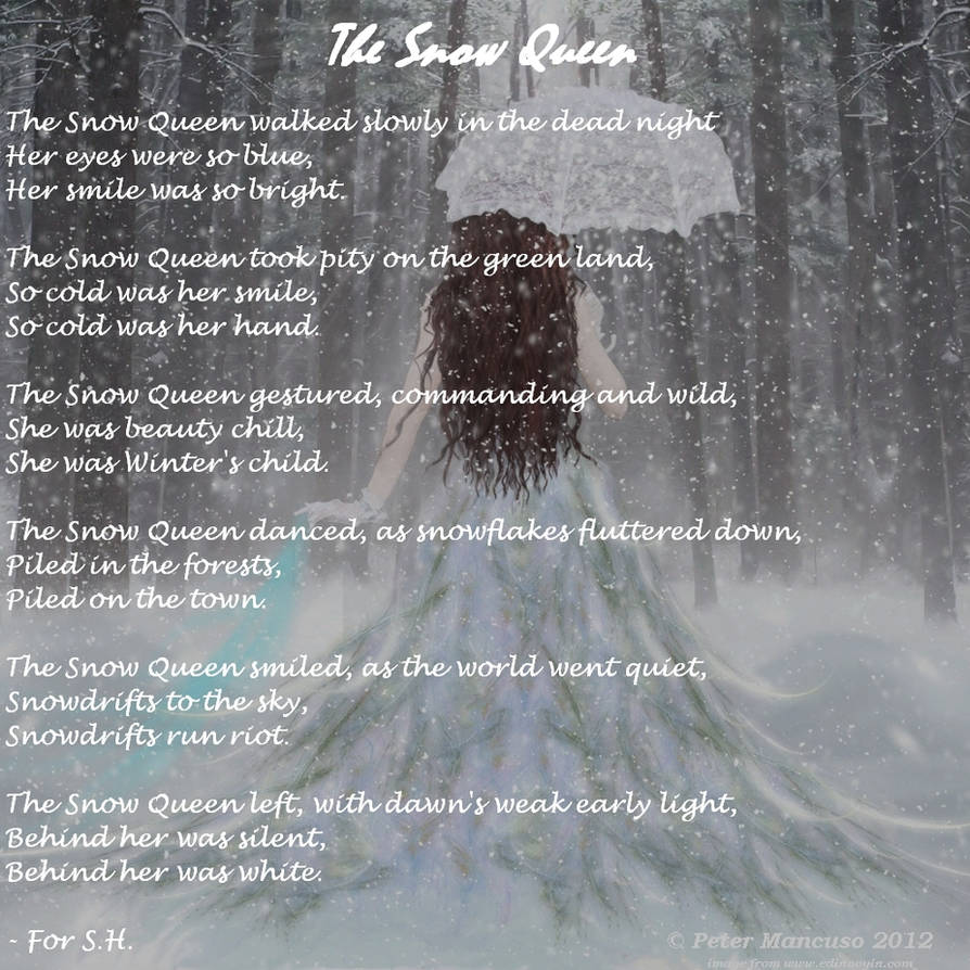 Королева снежная песня слова