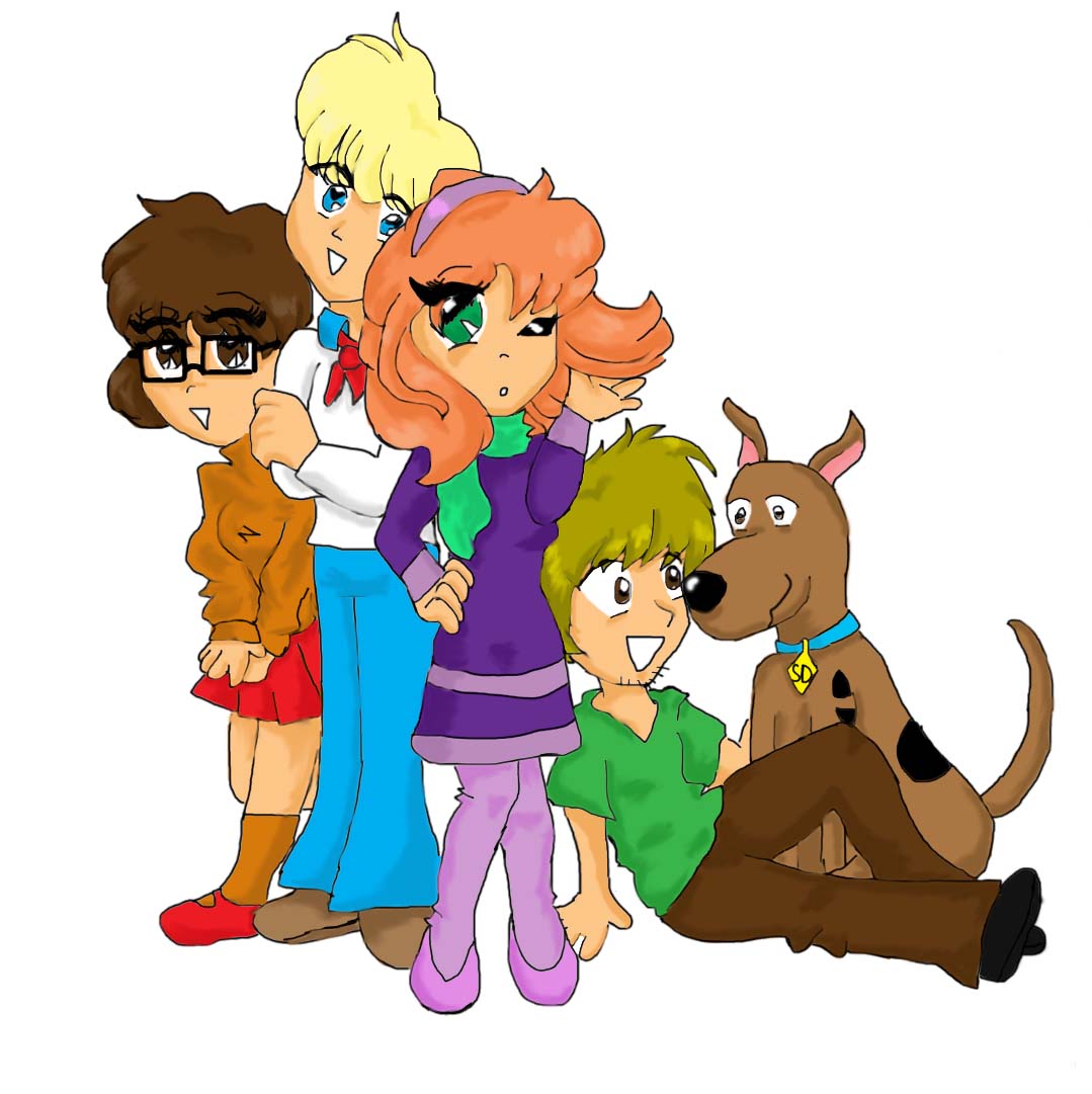 Scooby Doo-Anime form