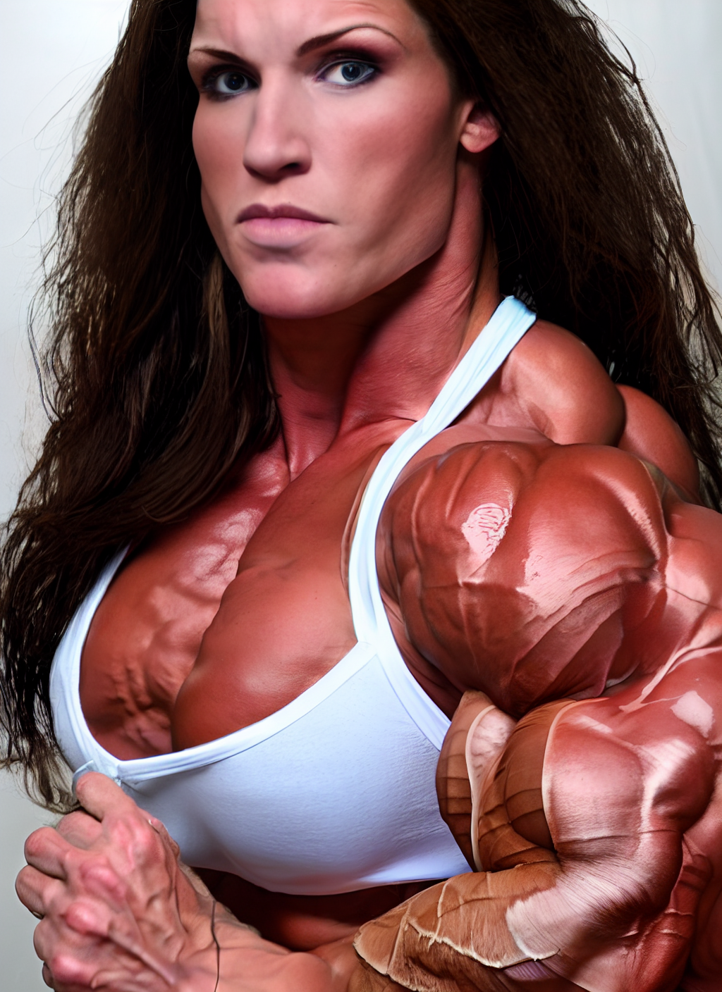 Stable Diffusion Muscle Woman - 136 by trigrhapy on DeviantArt