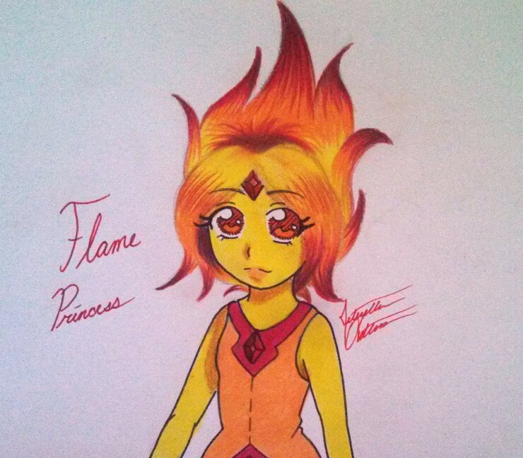 Pondering Flame Princess