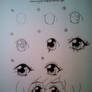 How to draw anime eye B(Girls eye)