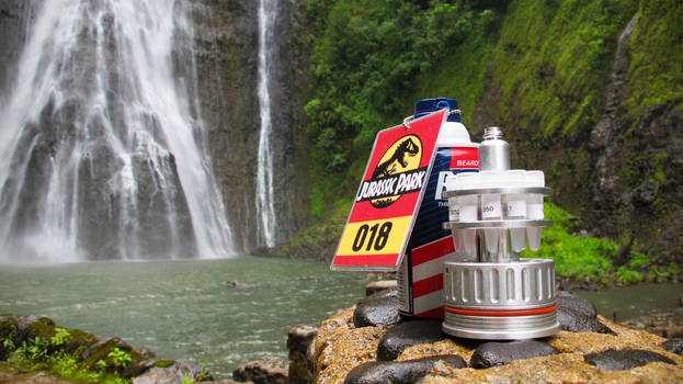 Jurassic Park Waterfall Props