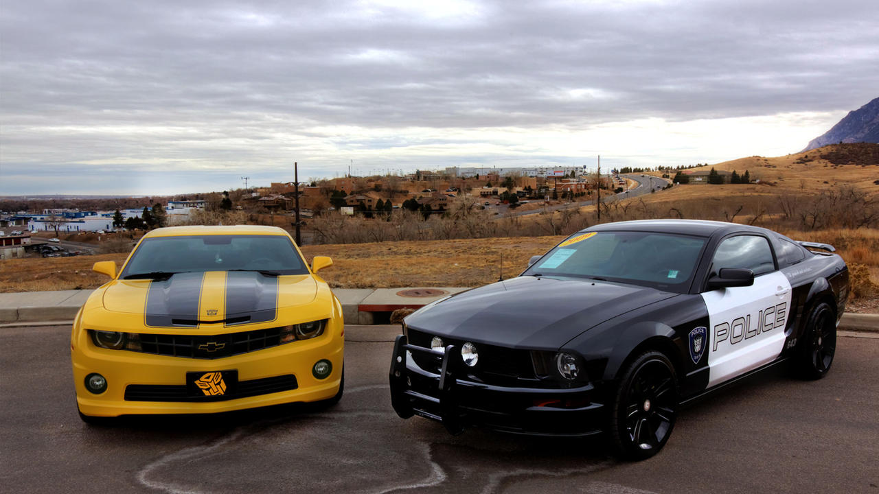 Bumblebee and Barricade