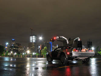 DeLorean Time Machine in Denver