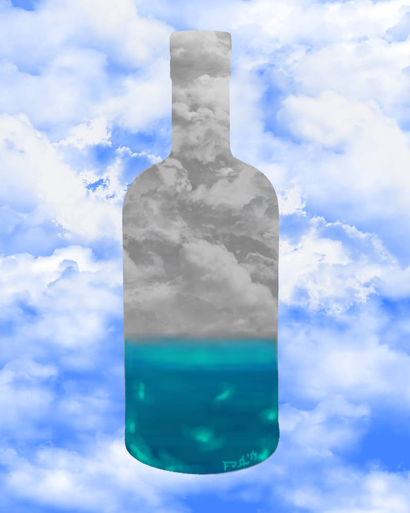 Ocean in a bottle