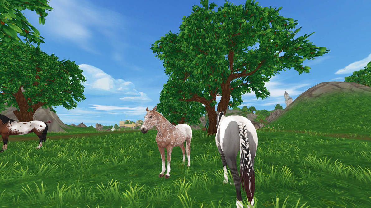 Sso Background Screen SSO Wallpaper #7 - Wild Horses by Leeoceanblue on DeviantArt