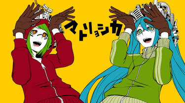 Gumi vocaloid hatsune miku megpoid matryoshka