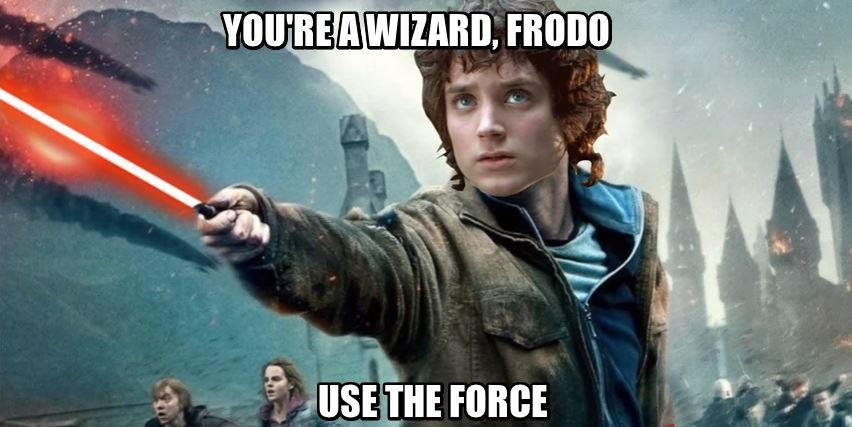 You're A Wizard Frodo, Use The Force by KrisAnderson97 on DeviantArt