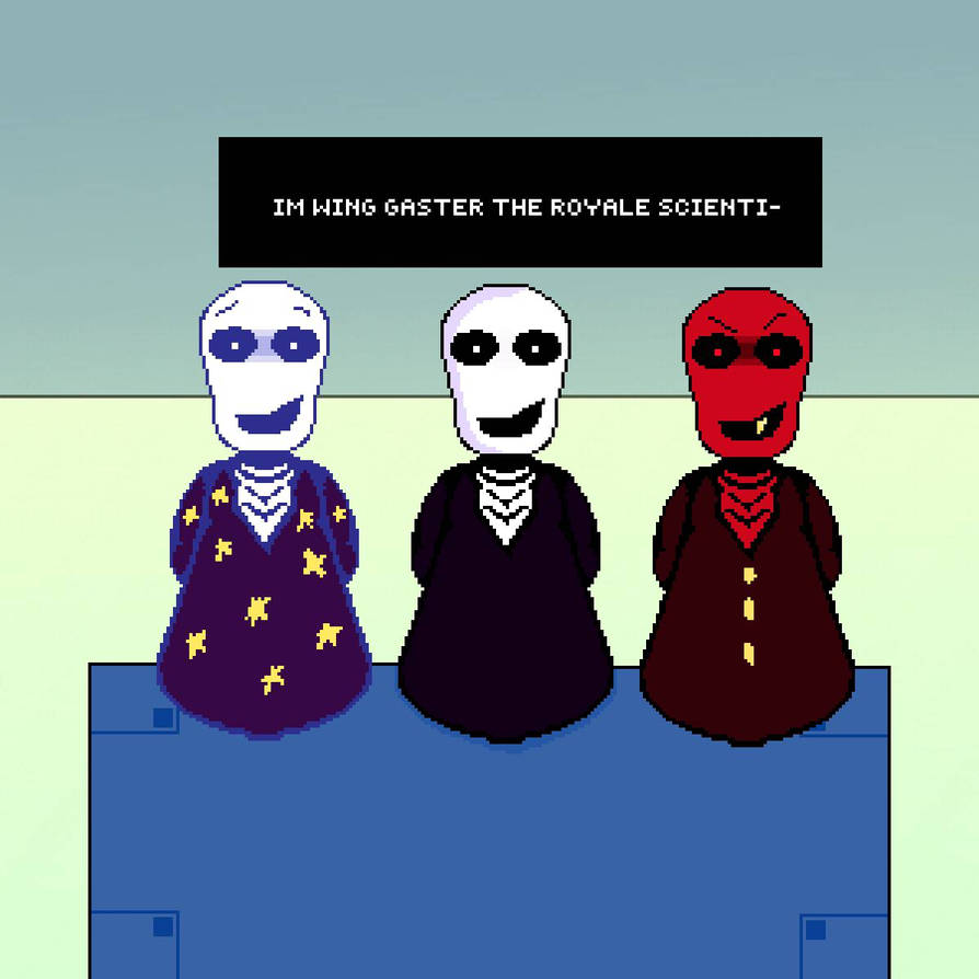 WING GASTER BUT THREE by Ssmooge on DeviantArt