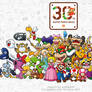Super Mario 30th Anniversary Collage