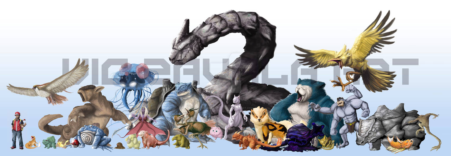 Realistic Pokemon Chart by ImaginatorVictor on DeviantArt