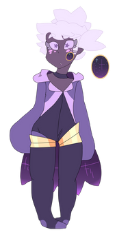 Gemsona--PurpleGoldstone Redesign