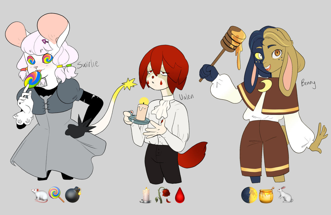 Draw Ur Ocs Challenge 6: Create 3 new Ocs