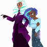 MLP G5: Opaline and Misty as humans