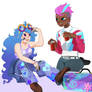 MLP G5: Izzy and Zipp as humans