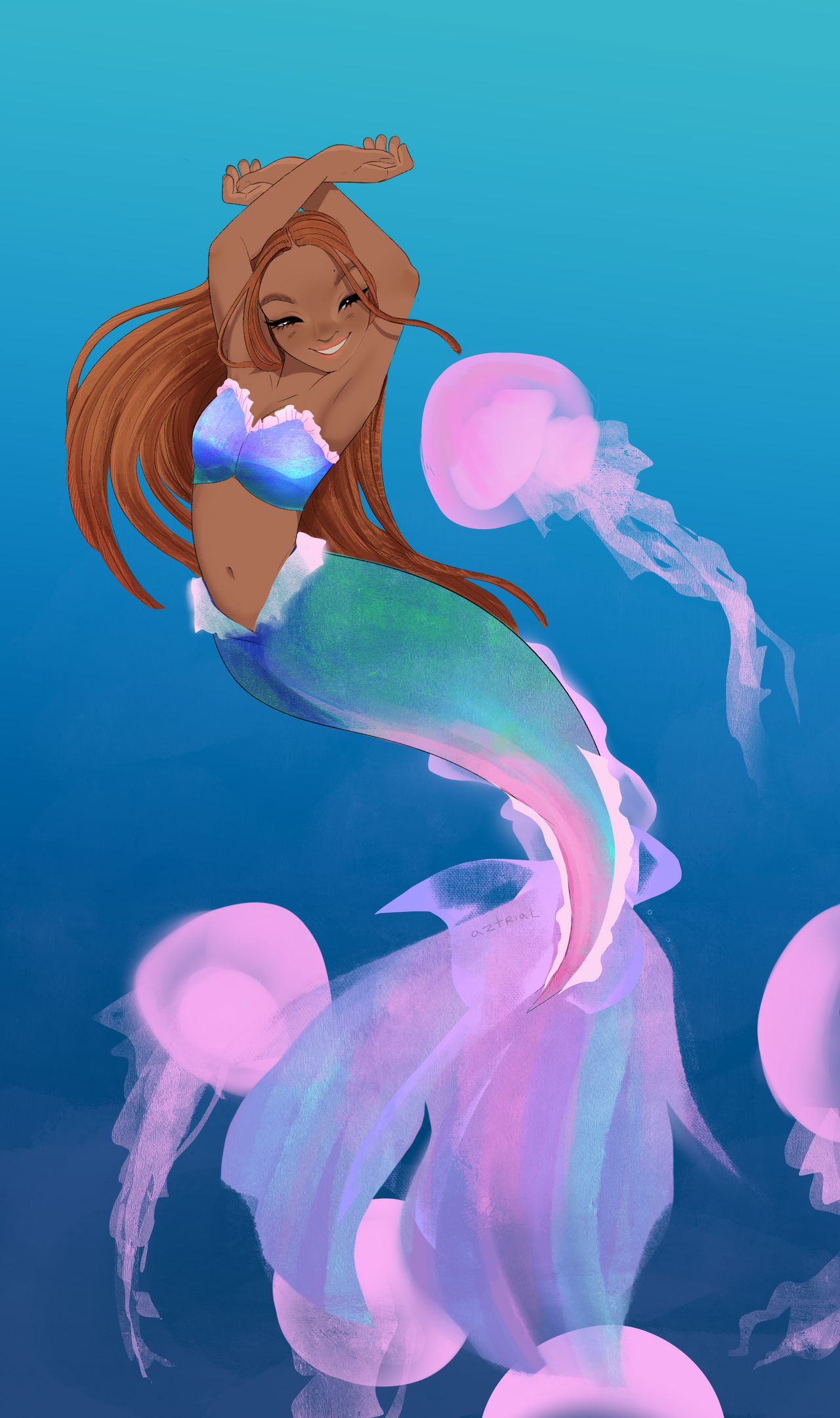 Ariel Mermaid Deviantart - 4nyd24d