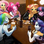 MLP EQG: Friends Night Out