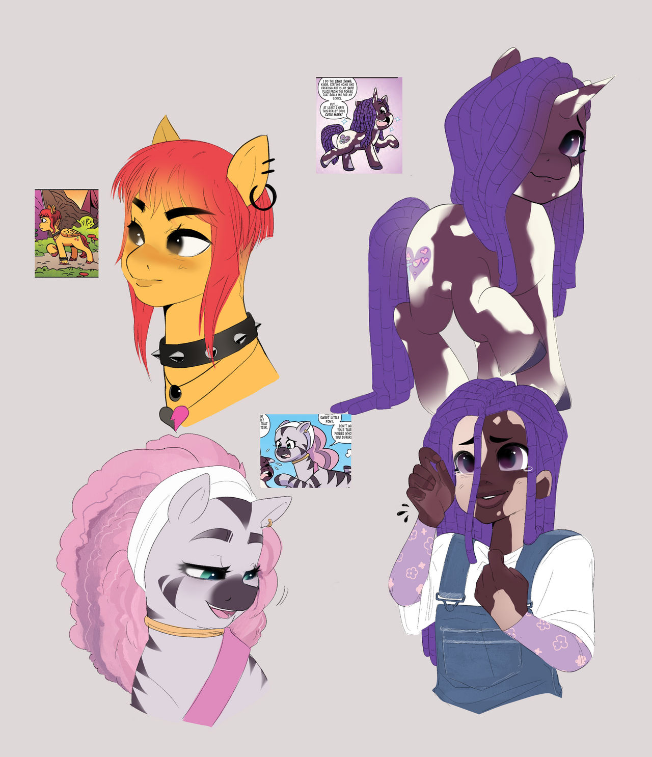 MLP G5 Comic Characters by aztrial on DeviantArt