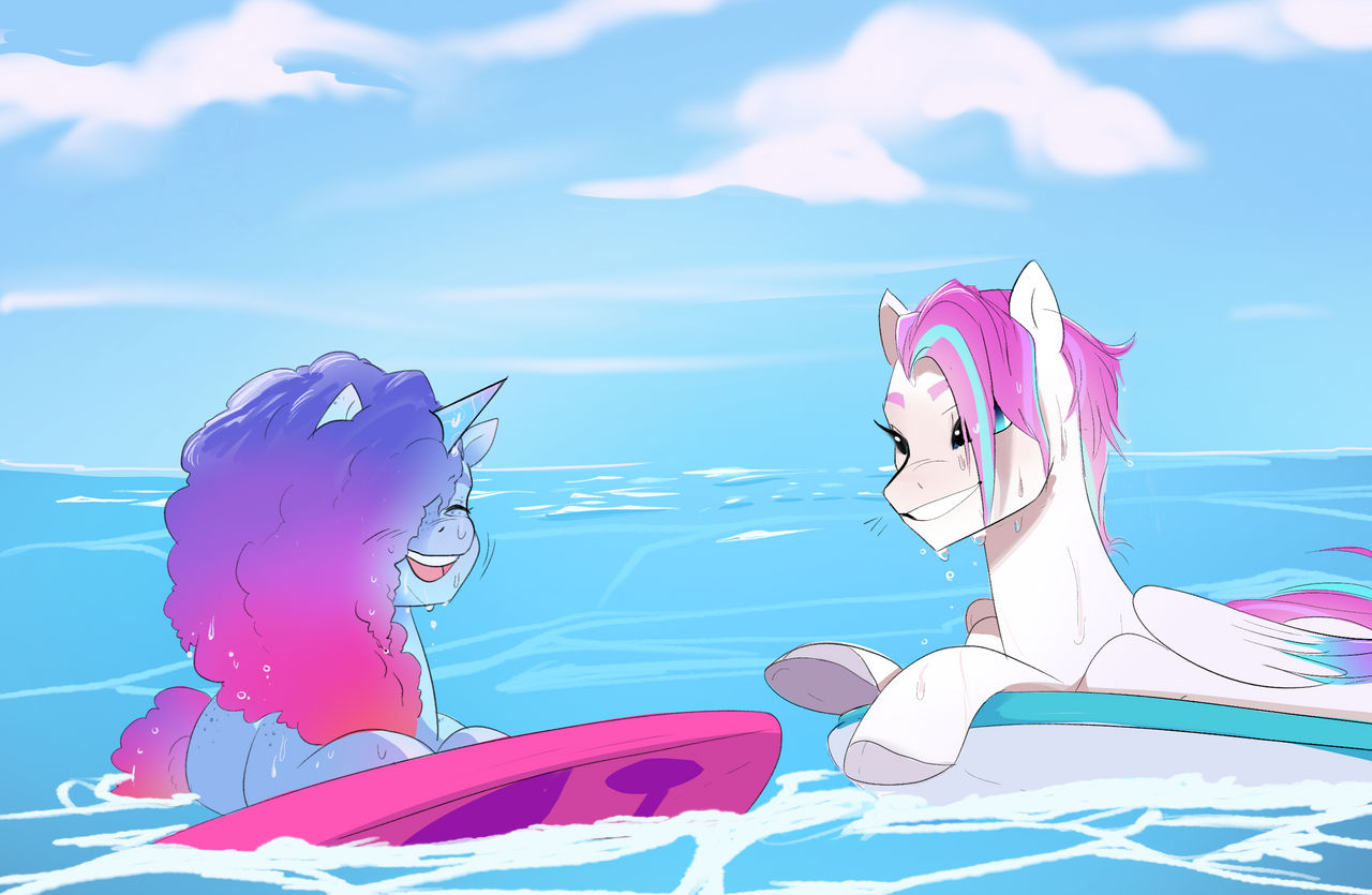 MLP G5: Hot Day, huh? Screenshot Redraw
