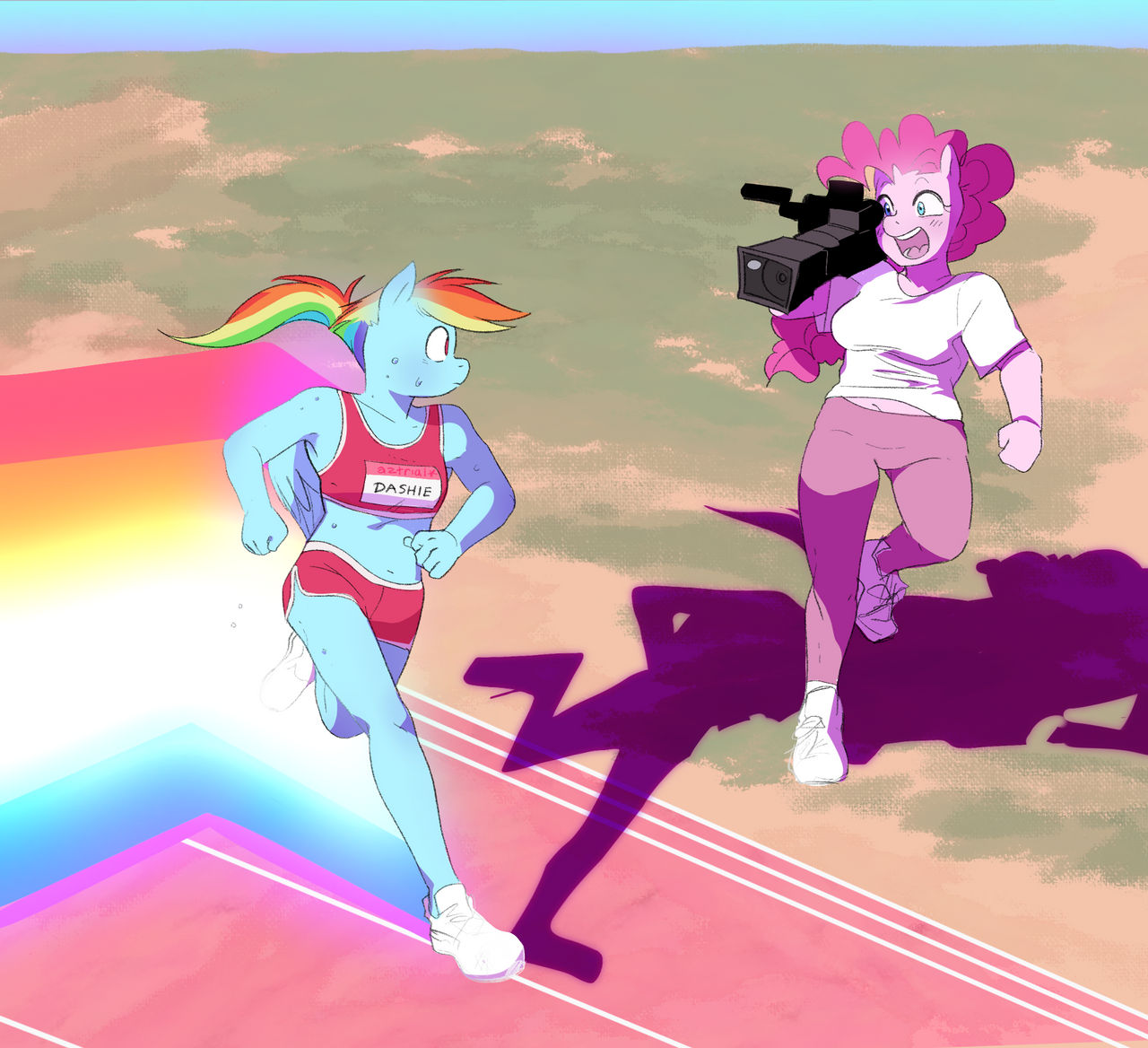 MLP: You're doing AMAZING Dashie!!! :D