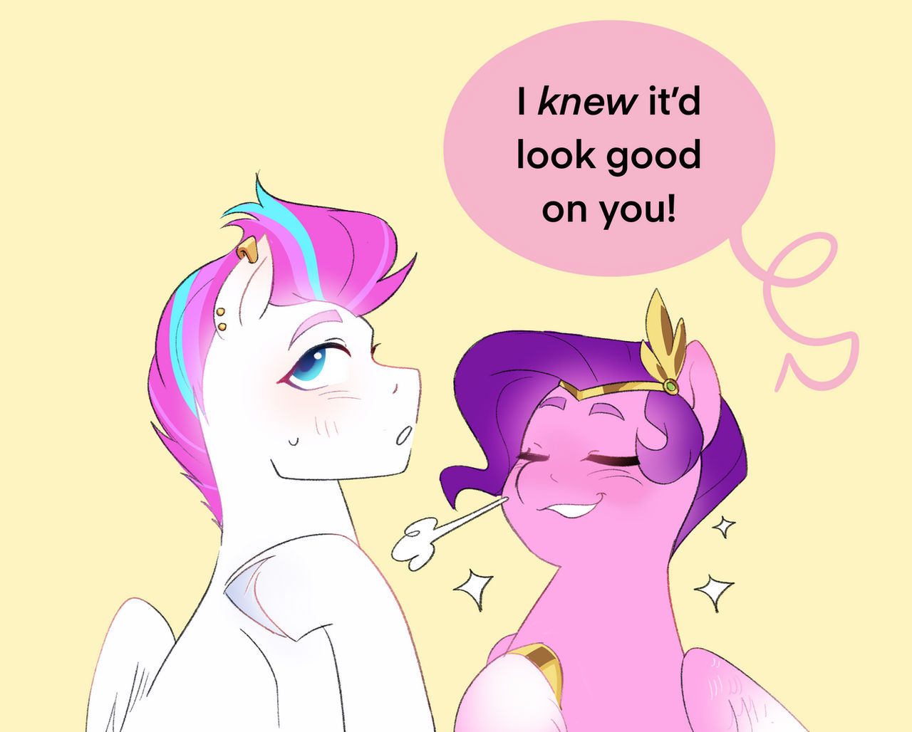 MLP G5: Zipps New Earrings