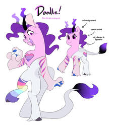 Doodle the Draconequus