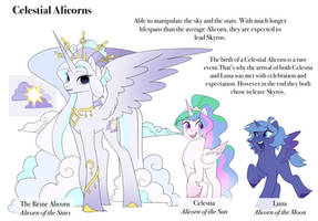 Skyros AU: Celestial Alicorns