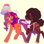 Comm: Sour Berry Shake and Cosmic Brownie