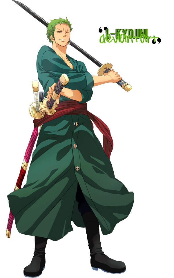 Roronoa Zoro (One Piece) by Blue-Leader97 on DeviantArt