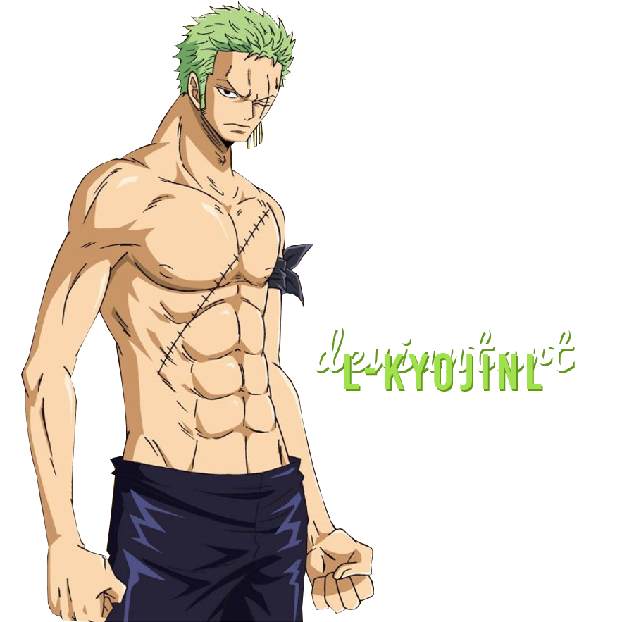 Roronoa Zoro - Render by l-Kyojinl on DeviantArt