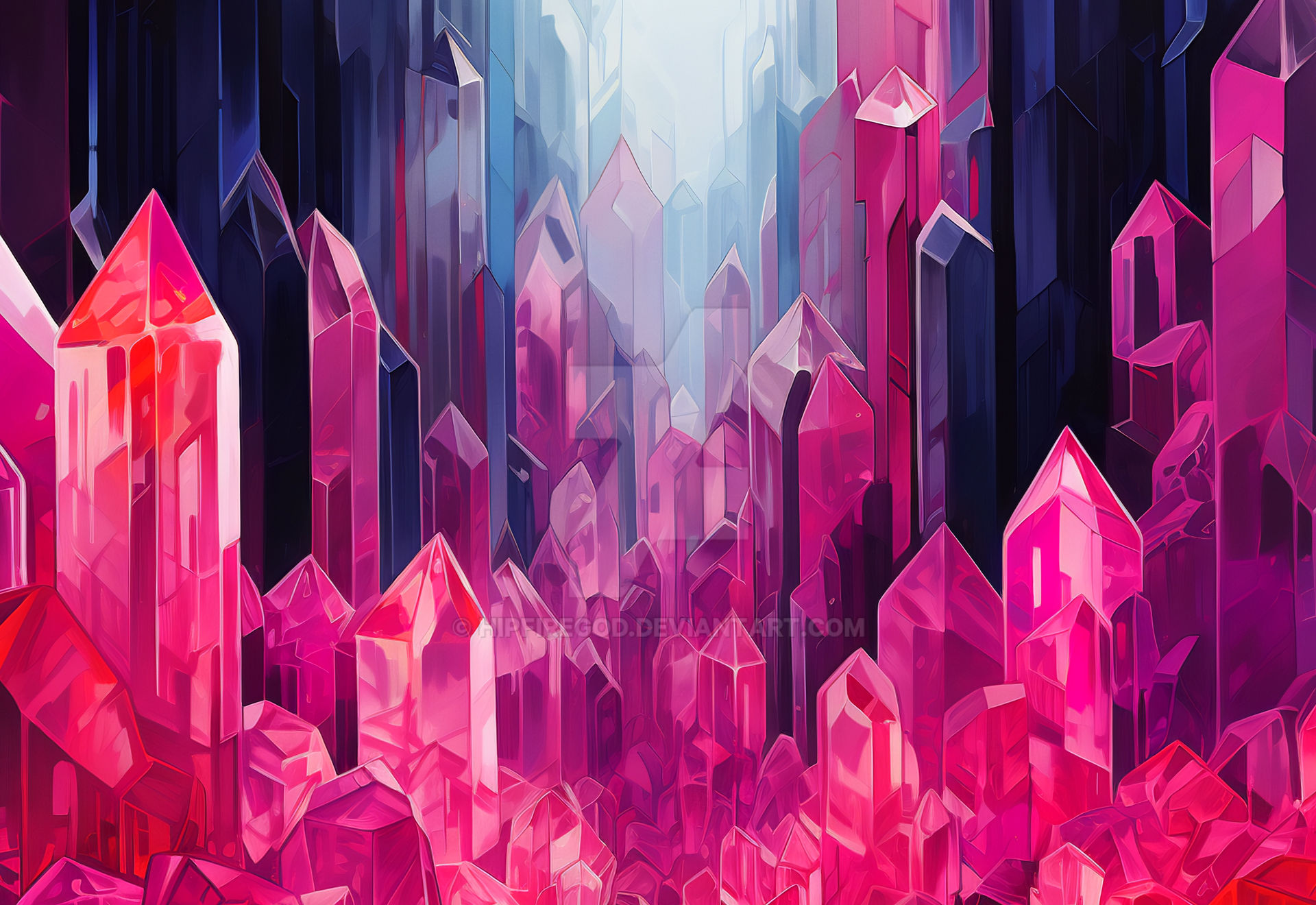 Crystal Wall by HipFireGod on DeviantArt